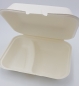 Preview: Menübox, 2-geteilt, Bagasse