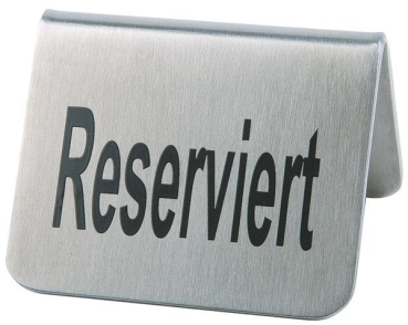 Tischaufsteller, 2er Set "RESERVIERT"
