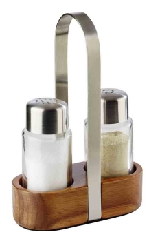 Pfeffer- & Salz-Menage "WOOD"