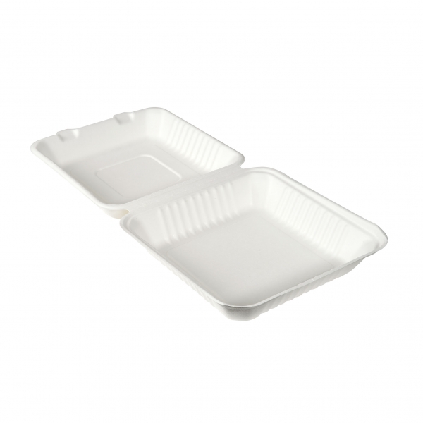 BioPak Menübox mit Deckel, Einteilig, 1200ml