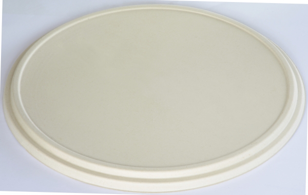 Deckel zu Pizzabox, Bagasse