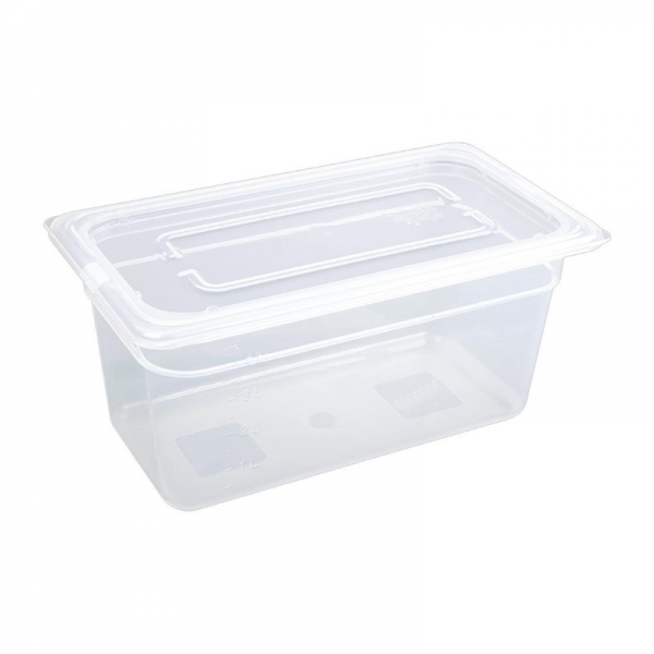 Plastikbox, GN1/3 - 5,3L, inkl.Deckel