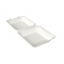 BioPak Menübox mit Deckel, Einteilig, 1000ml